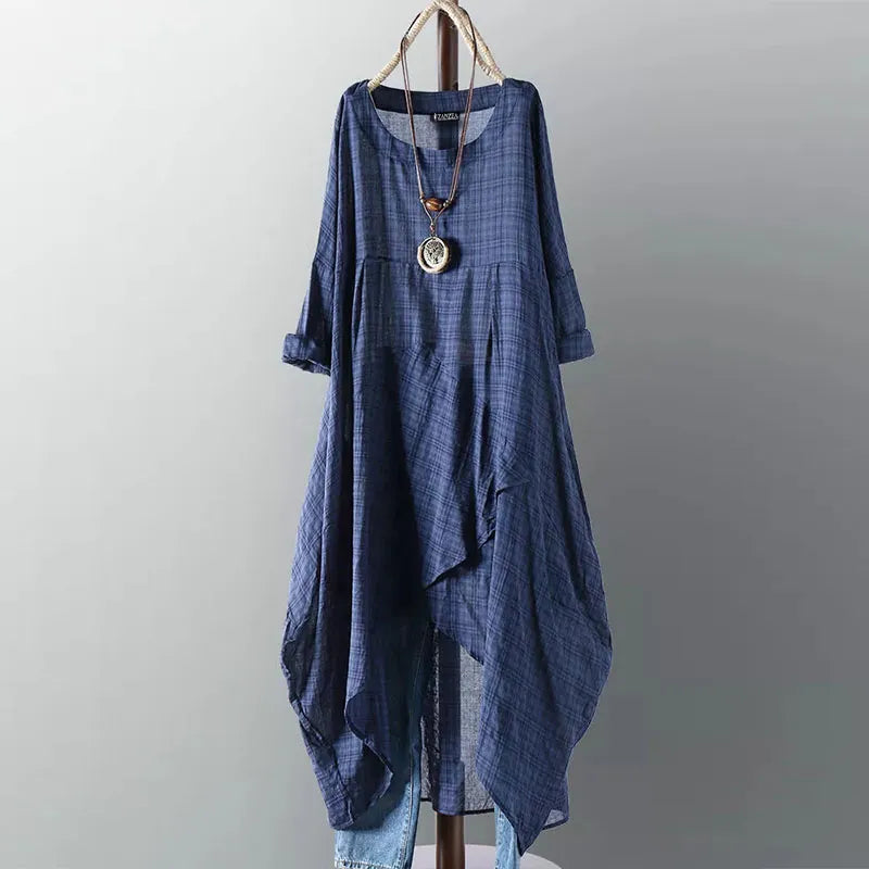 Casual Long Sleeve Midi Dress – Summer Dresses Canada 🍁